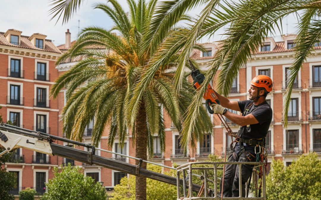 Poda de Palmeras en Madrid: Por Qué es una Inversión y No un Gasto