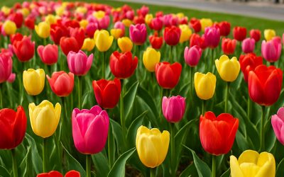 Tulipanes en Madrid: guía completa de plantación y cuidados