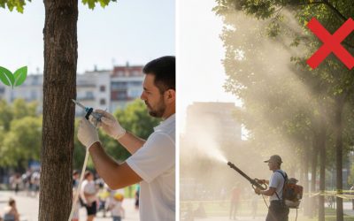 Endoterapia vs. Tratamientos Tradicionales: El Debate sobre la Lucha Ecológica contra Plagas Urbanas
