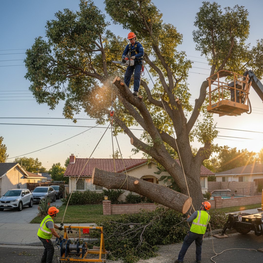 arborista certificado en trabajos verticales de arboricultura madrid jardinería pacheco