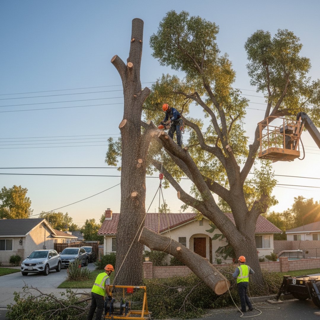 arborista certificado en trabajos verticales de arboricultura madrid jardinería pacheco