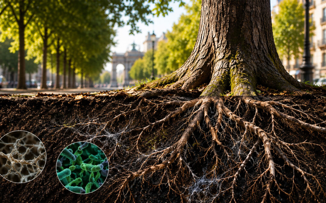 El suelo, el gran olvidado: microbiología y árboles en Madrid