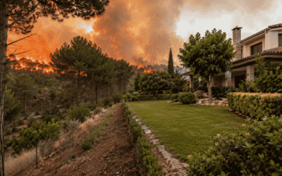 Incendios forestales en Madrid: ¿qué pueden hacer los propietarios para proteger sus jardines?